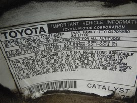 1996 Toyota Tacoma SR5 White Extended Cab 3.4L AT 2WD #Z24744